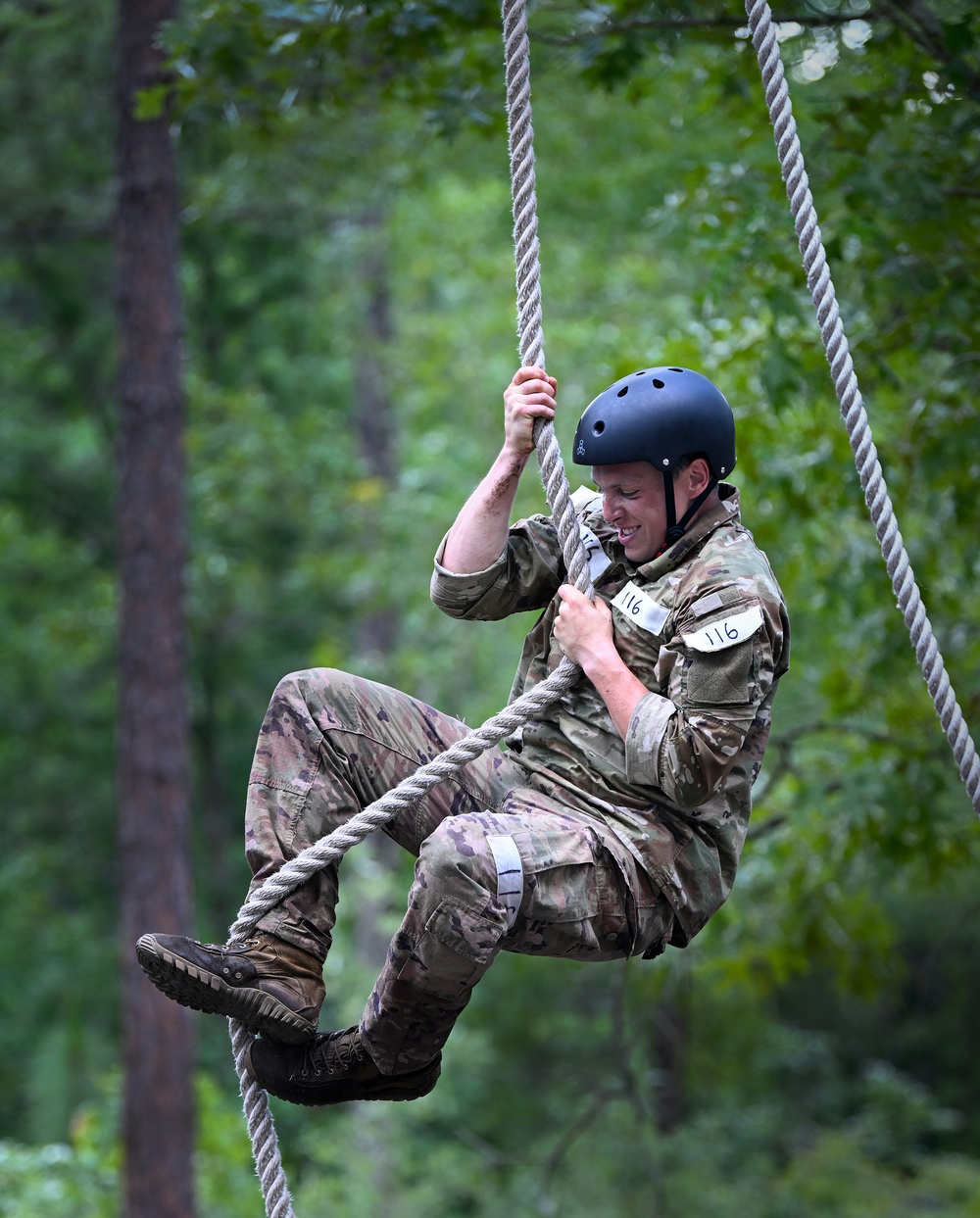 Special Forces Hopefulls Take on Obstacle Course During Assessment and Selection