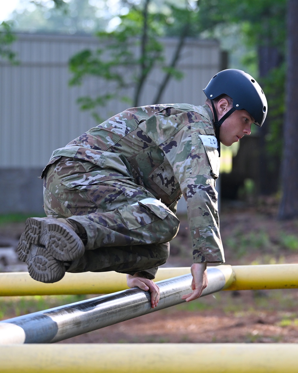 Special Forces Hopefulls Take on Obstacle Course During Assessment and Selection