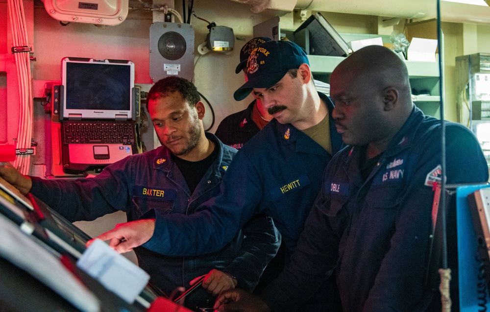 USS New York Full Power Run