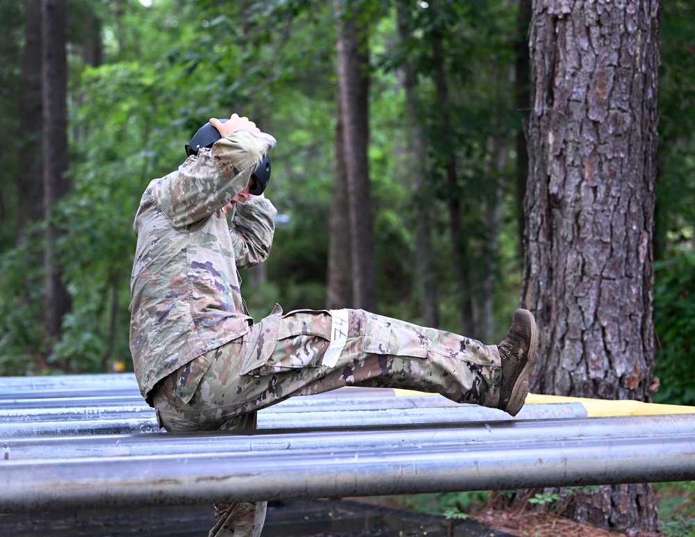 Special Forces Hopefulls Take on Obstacle Course During Assessment and Selection