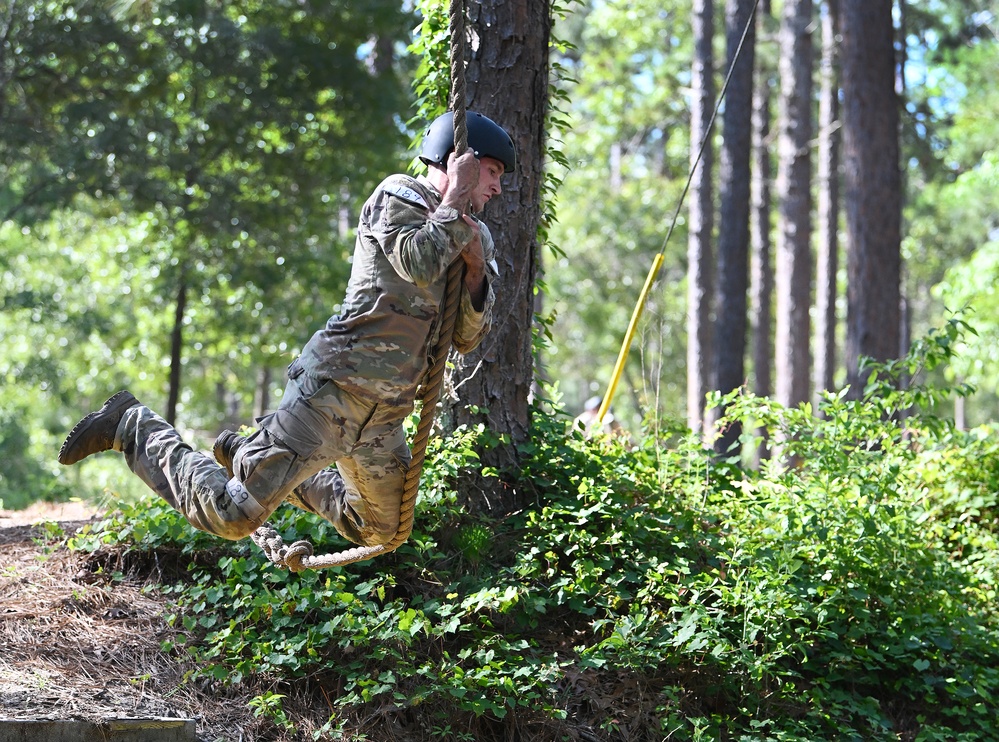 Special Forces Hopefulls Take on Obstacle Course During Assessment and Selection