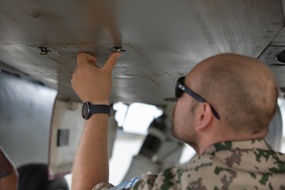 Historic Display of U.S. Air Force B-52H Stratofortress Strengthens NATO Ties