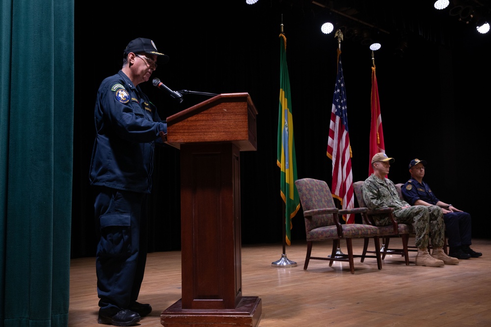 Türkiye Assumes Command of Combined Maritime Forces’ Combined Task Force 151 from Brazil