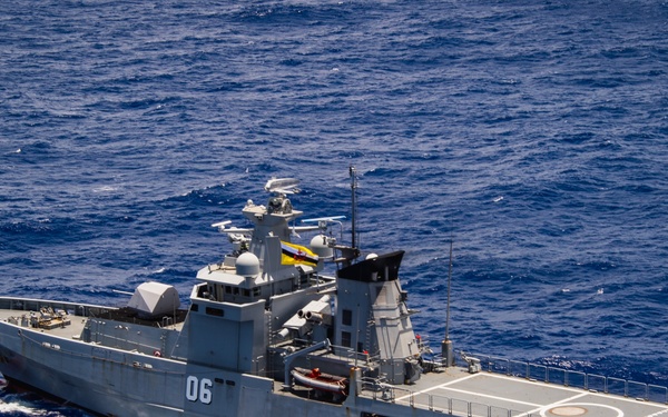 KDB Darussalam Sails During RIMPAC 2024