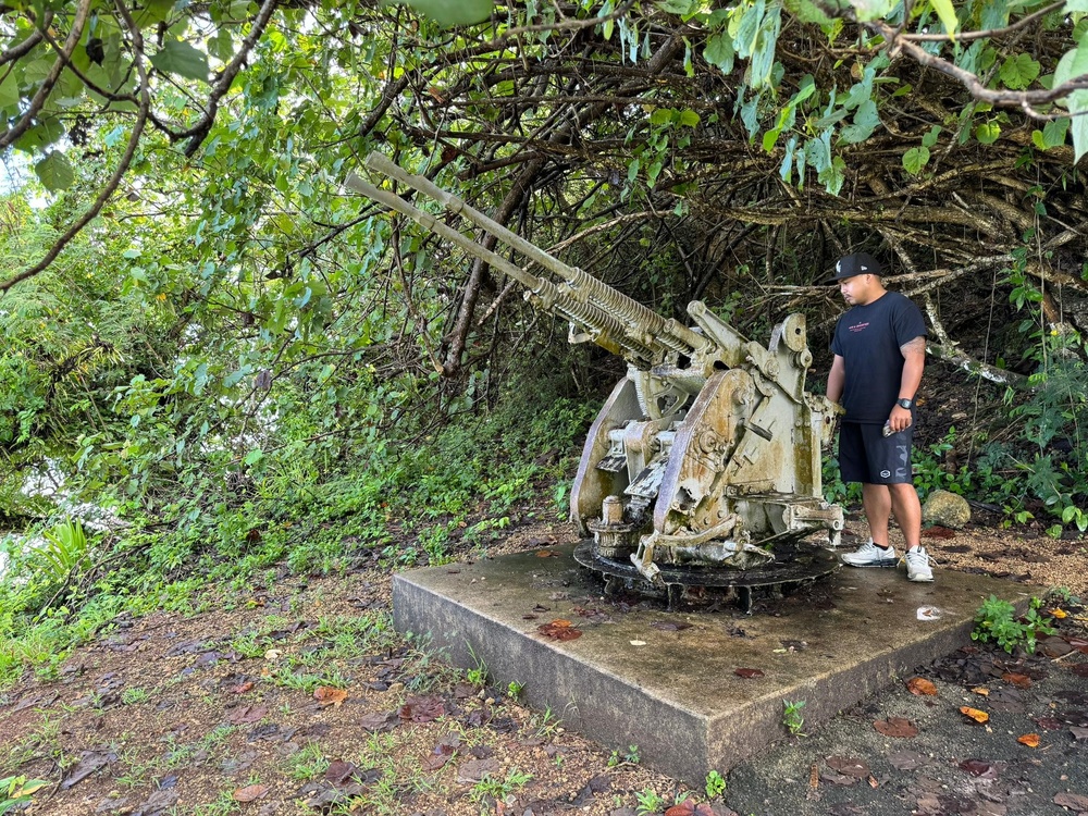 Gun Turret on Agat Beach