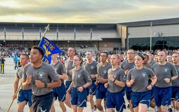Flights 472-487 ; Department of the Air Force Basic Military Training Airman's Run