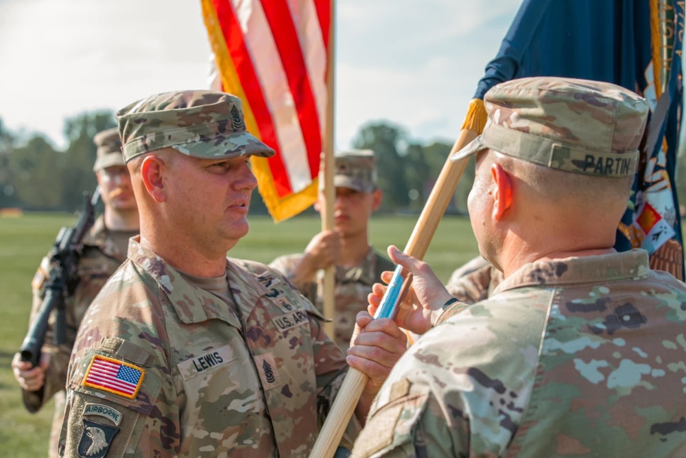 Mountain Warriors conducts Change of Responsibility Ceremony