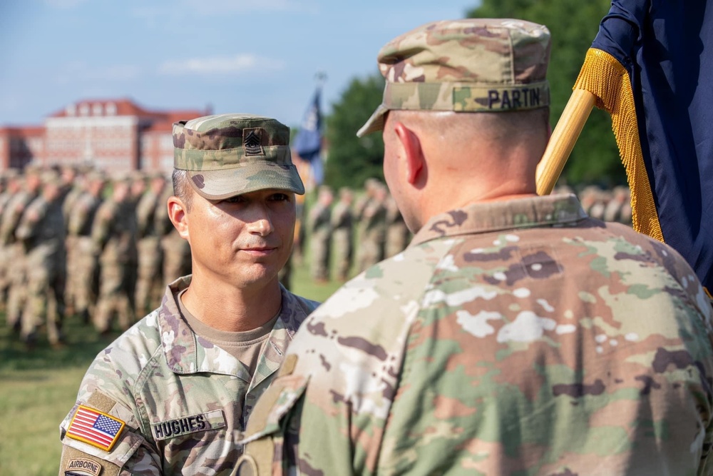 Mountain Warriors conducts Change of Responsibility Ceremony