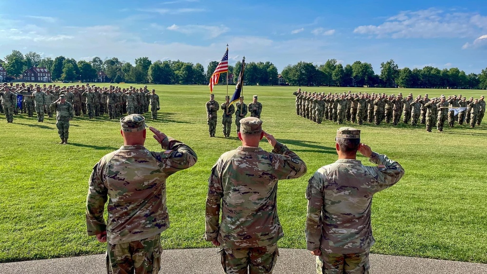 Mountain Warriors conducts Change of Responsibility Ceremony