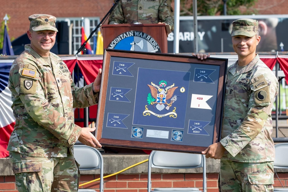 Mountain Warriors conducts Change of Responsibility Ceremony