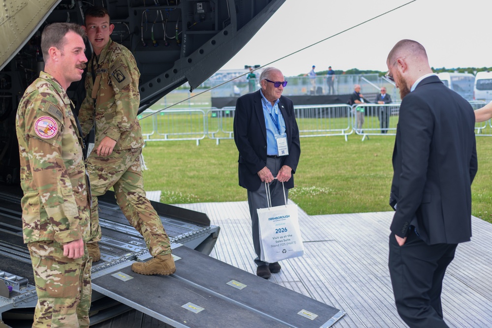 The 12th Combat Aviation Brigade Participates in the Farnborough International Airshow