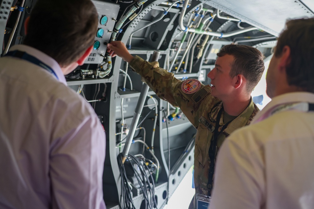 The 12th Combat Aviation Brigade Participates in the Farnborough International Airshow