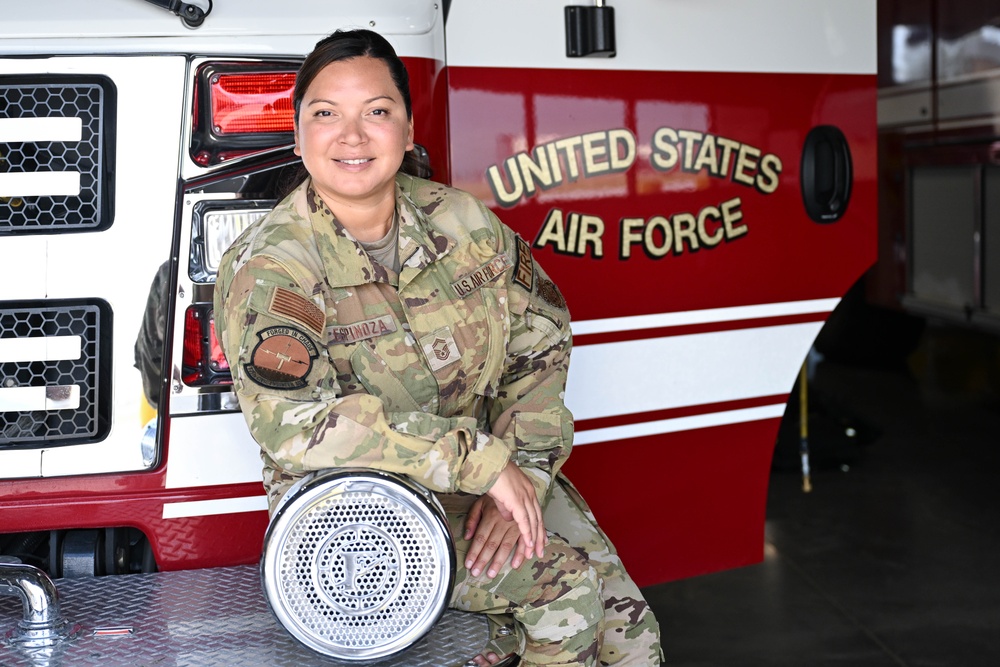 Air Force’s first female active-duty fire chief: A trailblazer