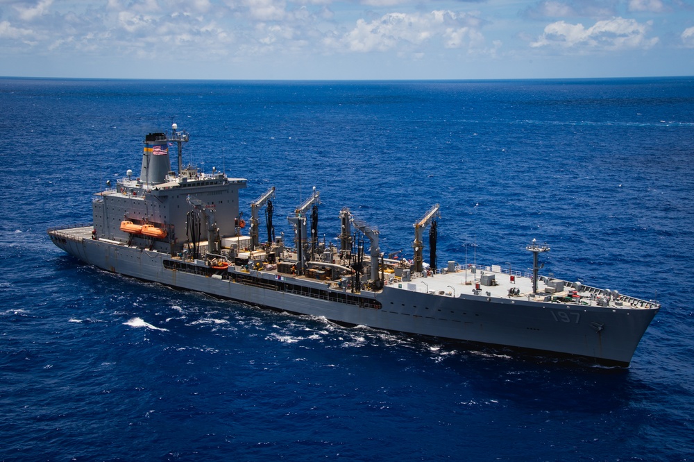 USNS Pecos  Sails During RIMPAC 2024