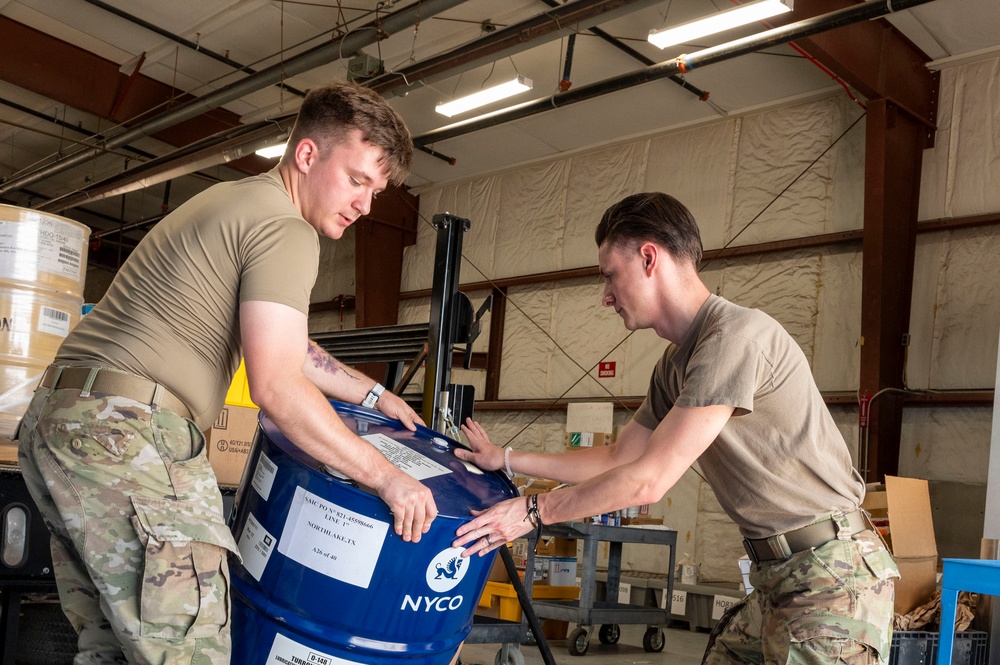 49th LRS HAZMART section ensure safe shipping of hazardous materials