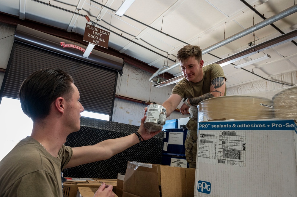 49th LRS HAZMART section ensure safe shipping of hazardous materials