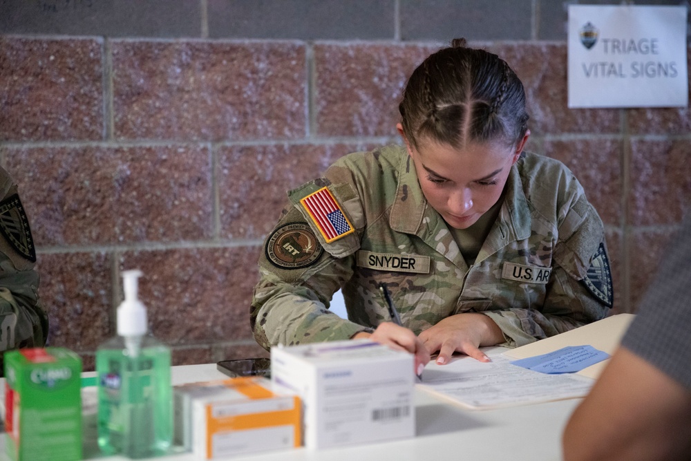 Blackfeet Tribal Health Operation Walking Shield Innovative Readiness Training