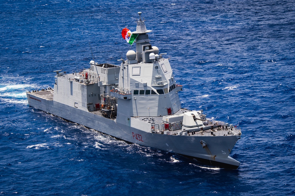 Raimondo Montecuccoli Sails During RIMPAC 2024