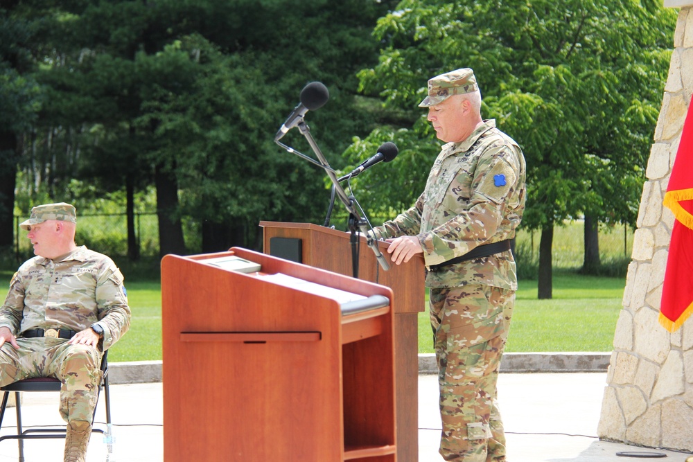 Fort McCoy has new senior commander as new commanding general takes charge at 88th Readiness Division in July 2024 ceremony