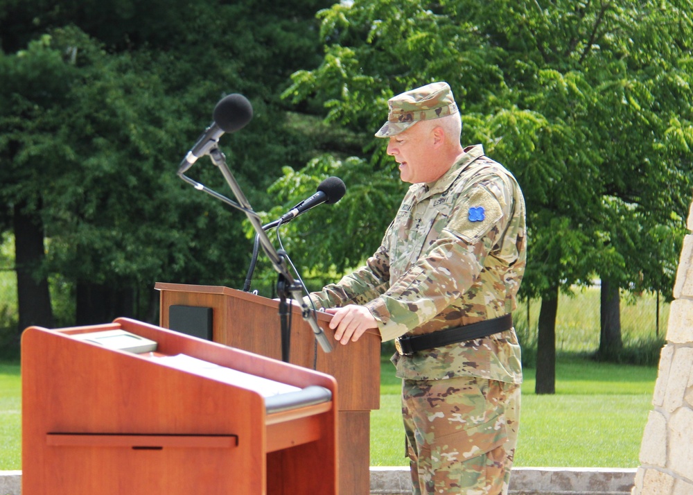 Fort McCoy has new senior commander as new commanding general takes charge at 88th Readiness Division in July 2024 ceremony