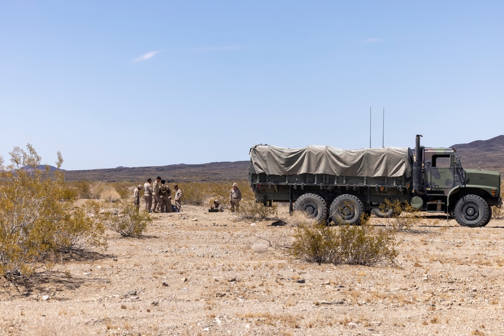 Combat Logistics Battalion 2 Conducts Air Delivery Operations During ITX 5-24