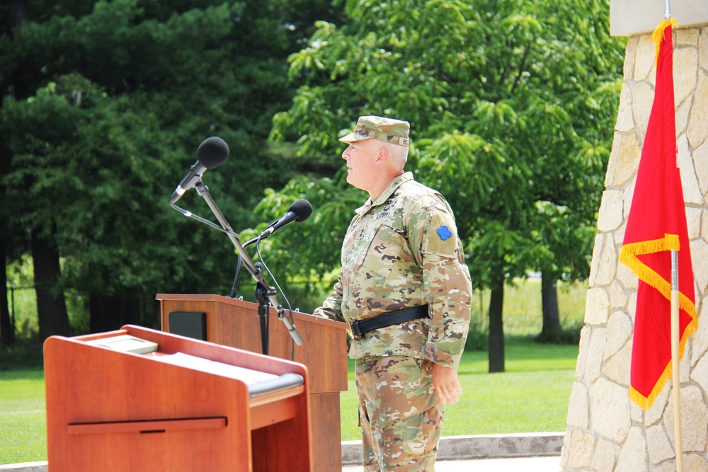 Fort McCoy has new senior commander as new commanding general takes charge at 88th Readiness Division in July 2024 ceremony