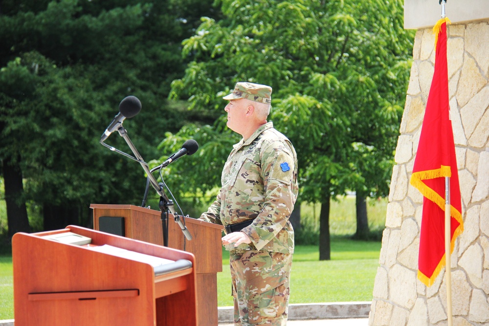 Fort McCoy has new senior commander as new commanding general takes charge at 88th Readiness Division in July 2024 ceremony