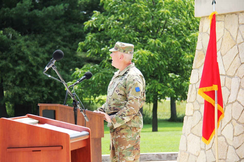 Fort McCoy has new senior commander as new commanding general takes charge at 88th Readiness Division in July 2024 ceremony