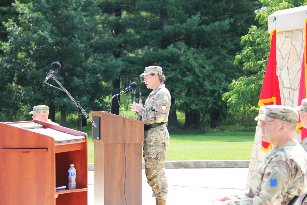 Fort McCoy has new senior commander as new commanding general takes charge at 88th Readiness Division in July 2024 ceremony