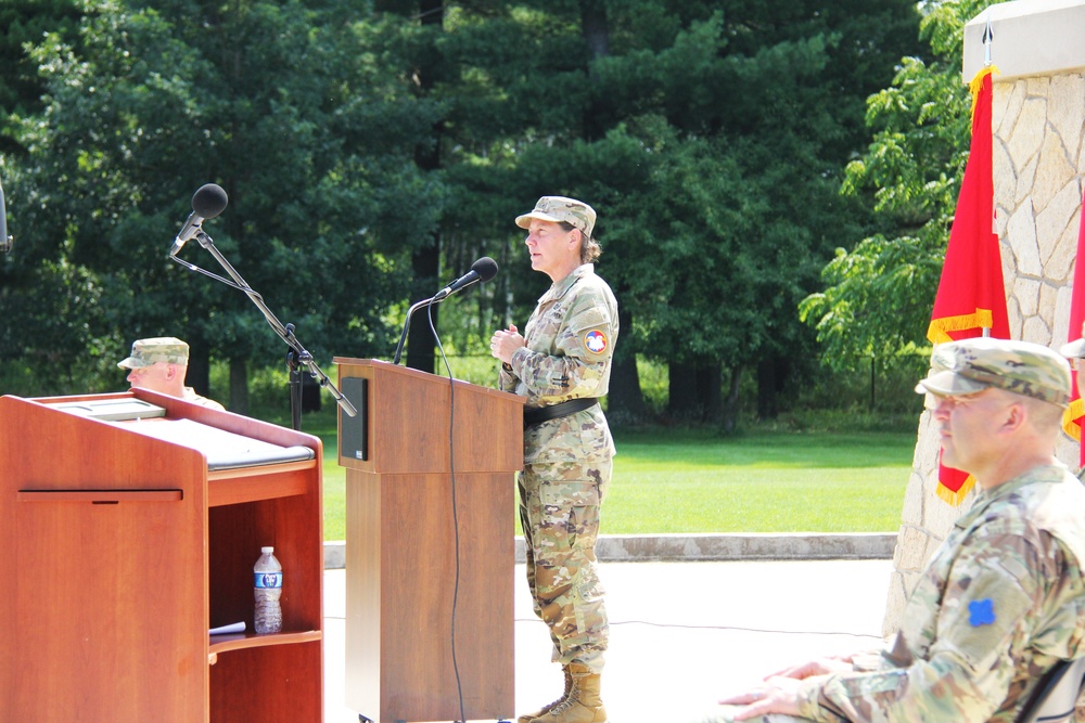 Fort McCoy has new senior commander as new commanding general takes charge at 88th Readiness Division in July 2024 ceremony