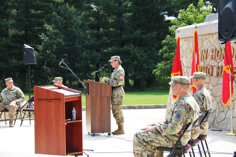 Fort McCoy has new senior commander as new commanding general takes charge at 88th Readiness Division in July 2024 ceremony