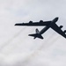 B-52 Flyover at the 2024 Farnborough International Airshow