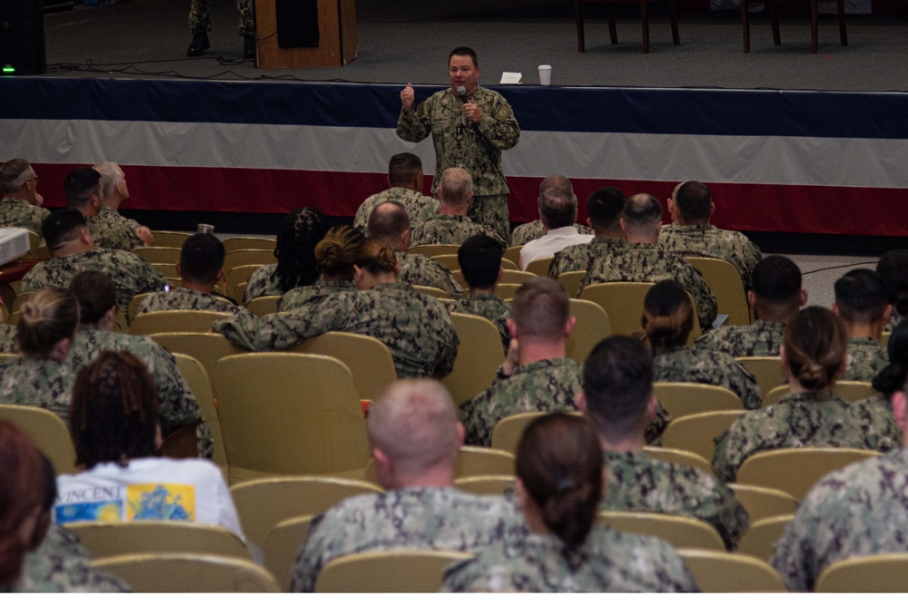 Chief of Naval Personnel Attends Navy Counselor Professional Development Training Symposium