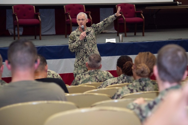 Chief of Naval Personnel Attends Navy Counselor Professional Development Training Symposium