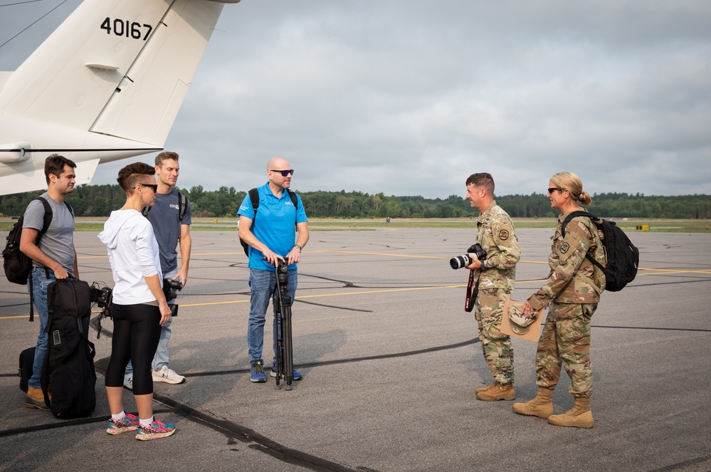 Iowa media visits Soldiers at XCTC