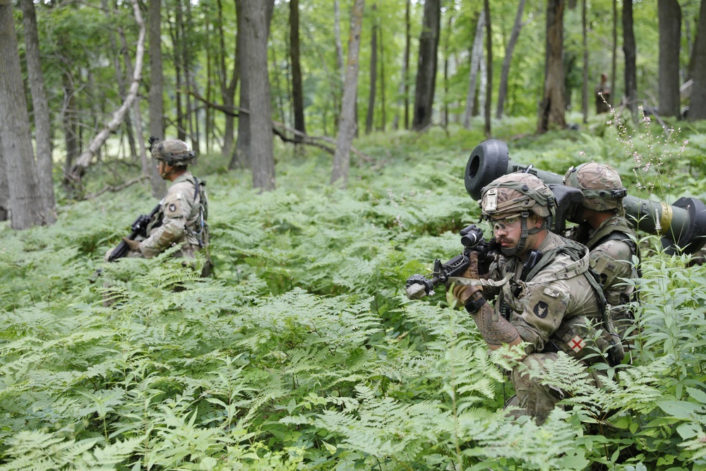 Iowa Soldiers conduct field exercises at XCTC 2024