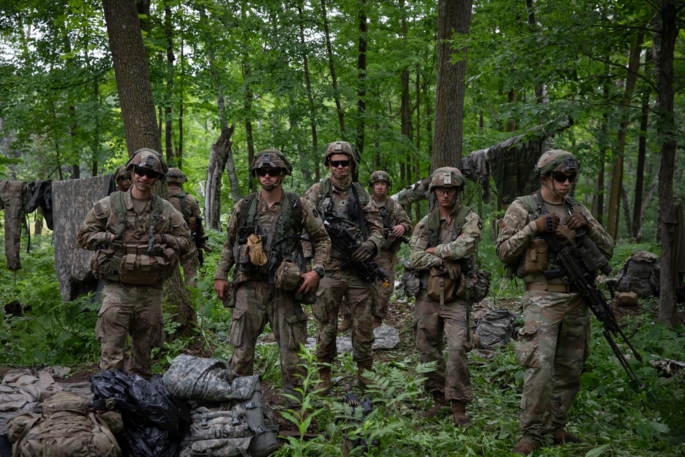 Iowa Soldiers conduct field exercises at XCTC 2024