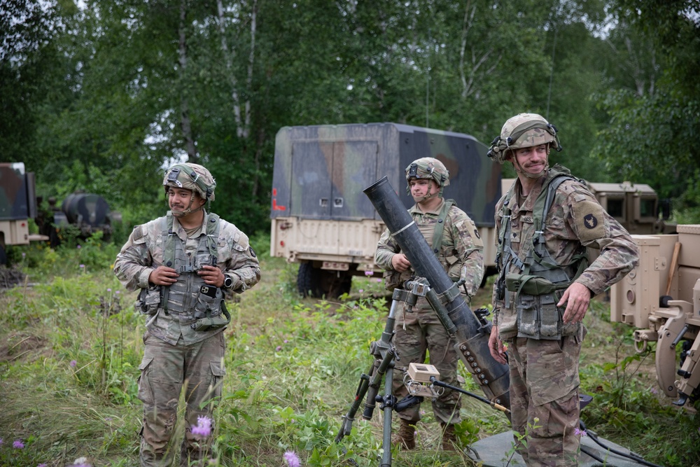 Iowa Soldiers conduct field exercises at XCTC 2024