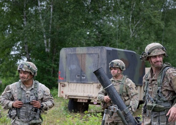 Iowa Soldiers conduct field exercises at XCTC 2024
