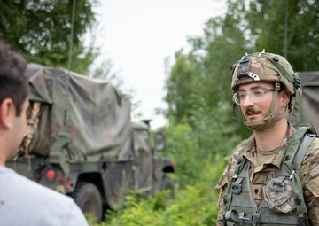 Iowa media visits Soldiers at XCTC