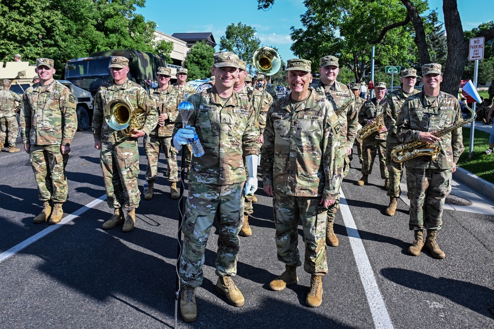 Wyoming National Guard participates in Cheyenne Frontier Days