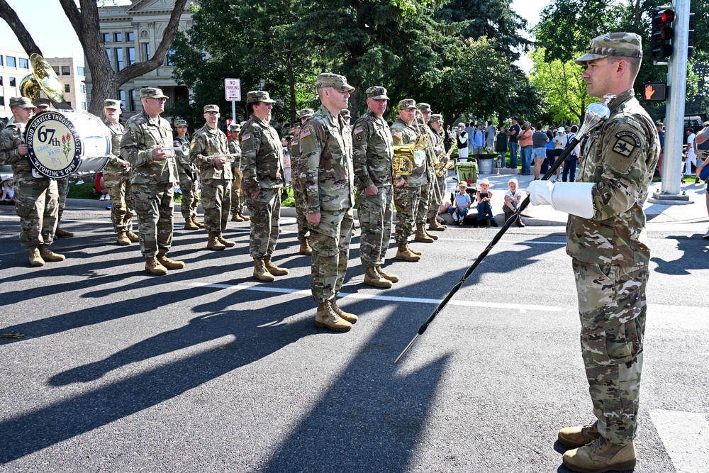 Wyoming National Guard participates in Cheyenne Frontier Days