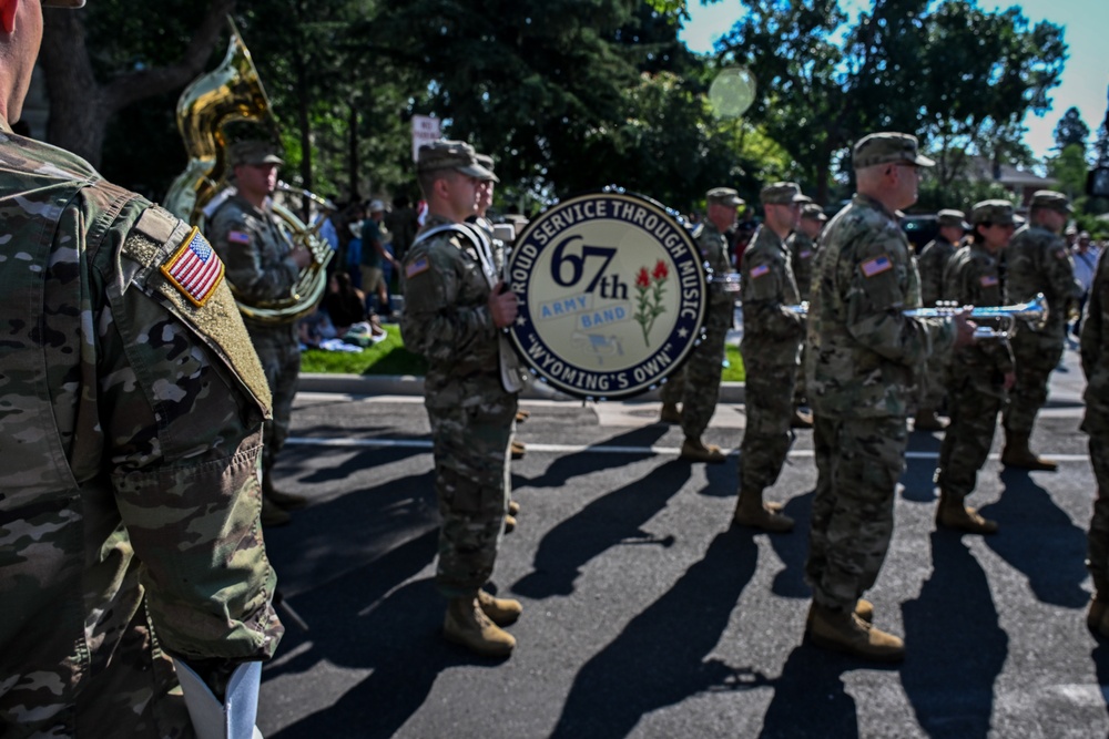 Wyoming National Guard participates in Cheyenne Frontier Days