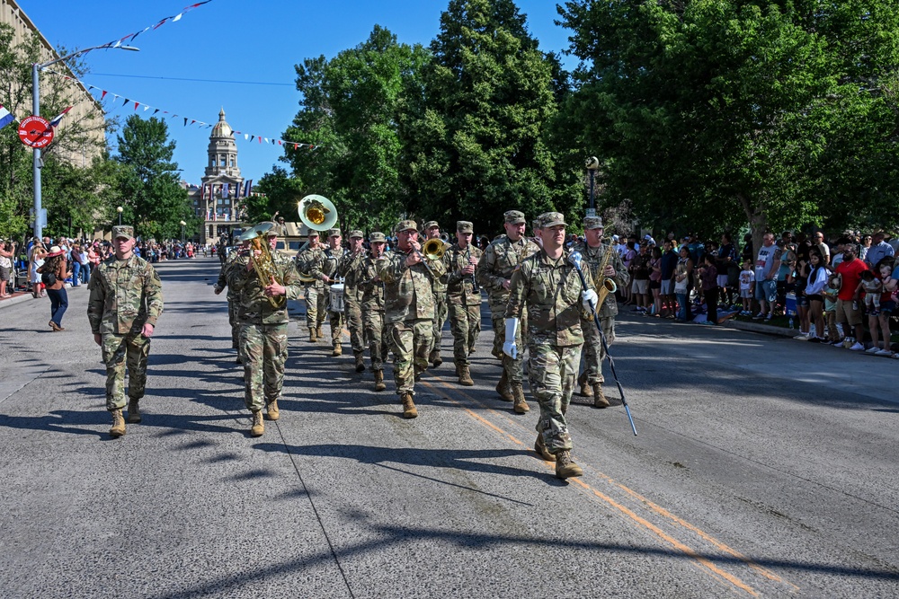 Wyoming National Guard participates in Cheyenne Frontier Days