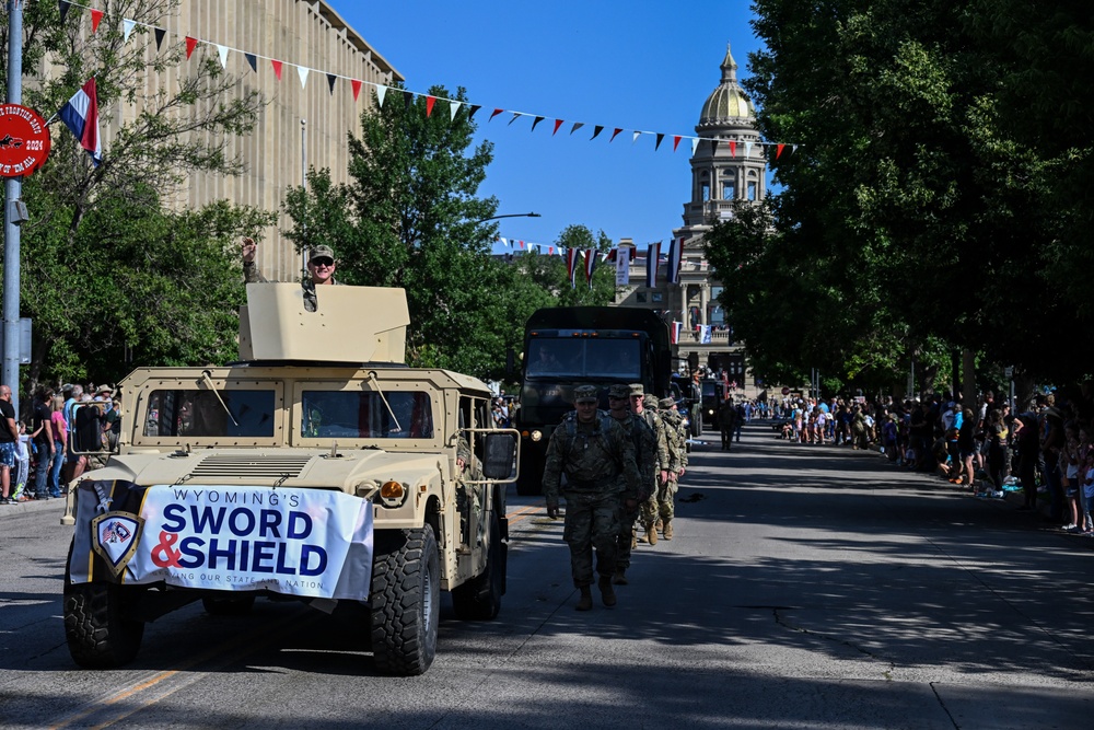 Wyoming National Guard participates in Cheyenne Frontier Days