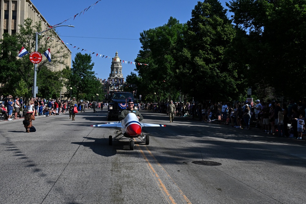 Wyoming National Guard participates in Cheyenne Frontier Days