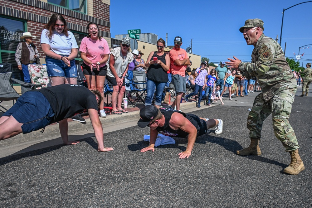 Wyoming National Guard participates in Cheyenne Frontier Days