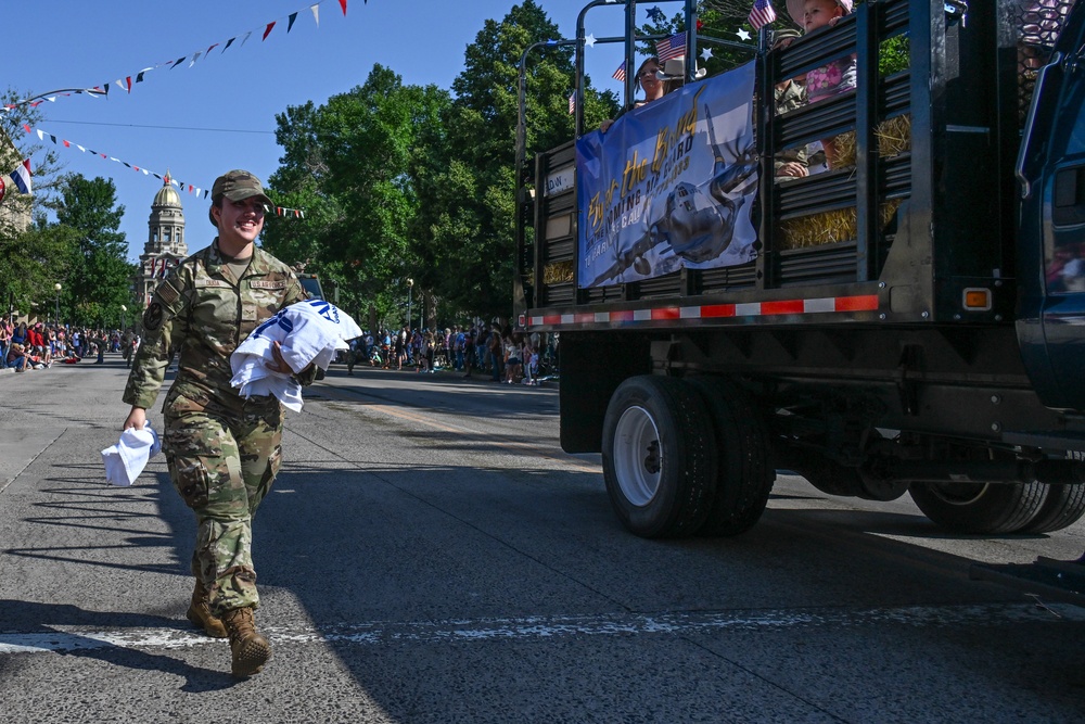 Wyoming National Guard participates in Cheyenne Frontier Days