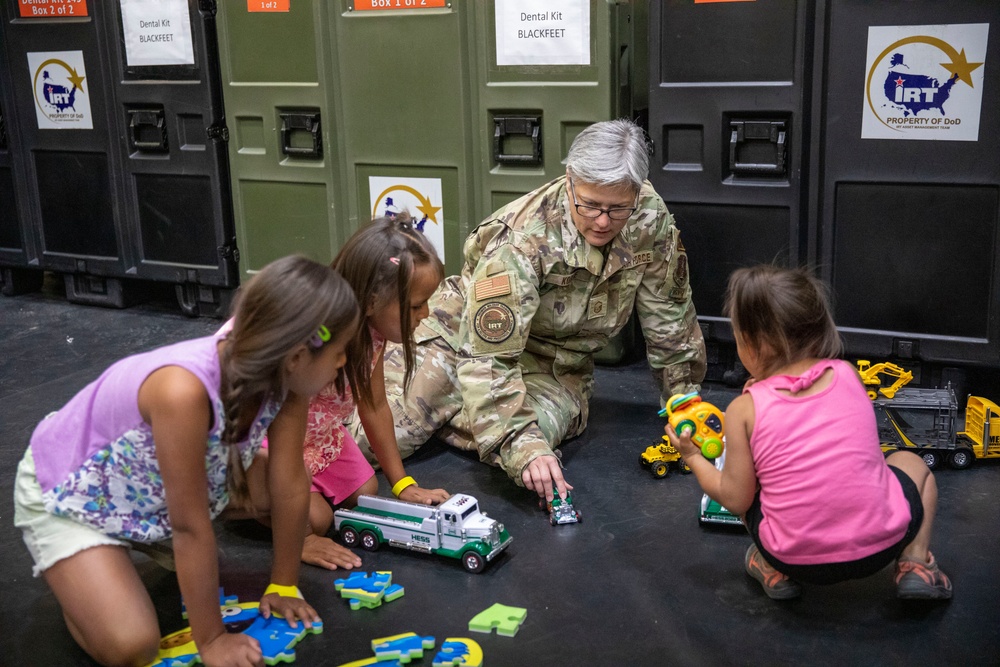 Blackfeet Tribal Health Operation Walking Shield Innovative Readiness Training