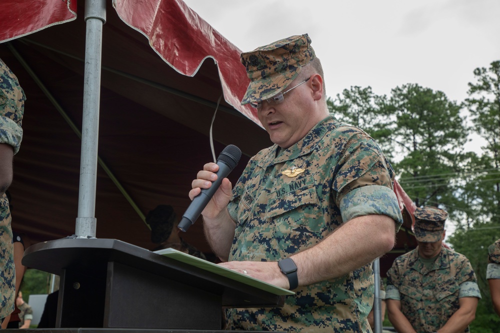 Headquarters and Support Battalion, School of Infantry - East Change of Command